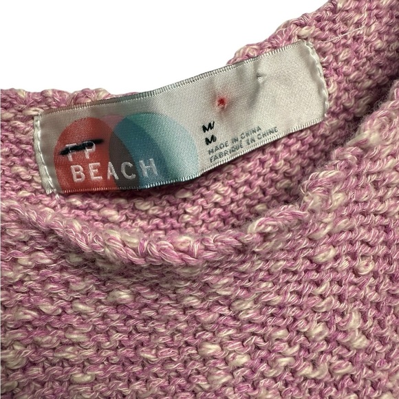 FP Beach Declan Romper Pink Size Medium Knit Romper Only - Picture 12 of 16